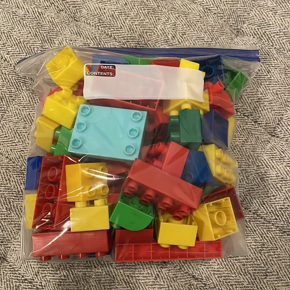Mega Blocks gallon size bag